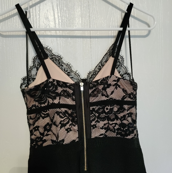 Gorgeous Express black lace jumpsuit - Picture 4 of 12